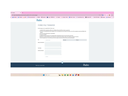 Forbo File Transfer